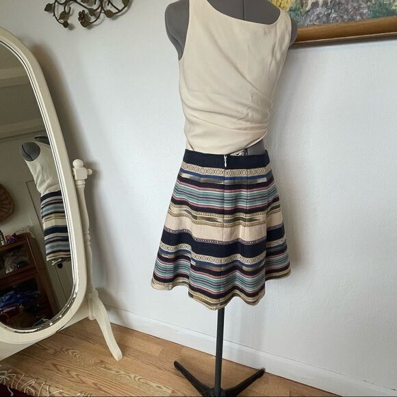 COPY - Chloe Oliver striped skirt Anthropologie - Picture 10 of 10